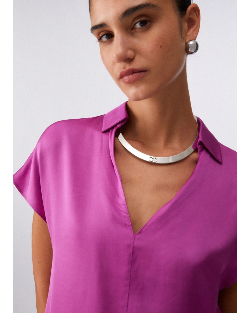 Liu Jo Satin blouse bright pink bright pink