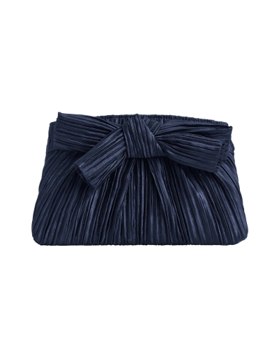 Swing Evening bag with bow midniht blue