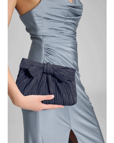Swing Evening bag with bow midniht blue