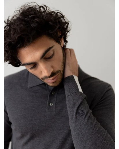 MOS MOSH GALLERY ADAM SOFT POLO KNIT