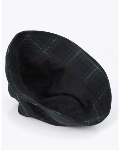 Lola Casademunt Tartan Print bucket hat green-blue