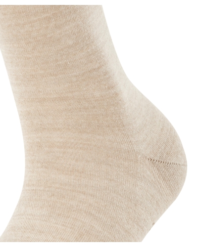 Falke Softmerino dames sokken beige melange-
