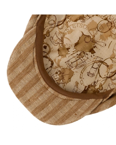 Stetson Driver cap coffee dyed barista beige almond