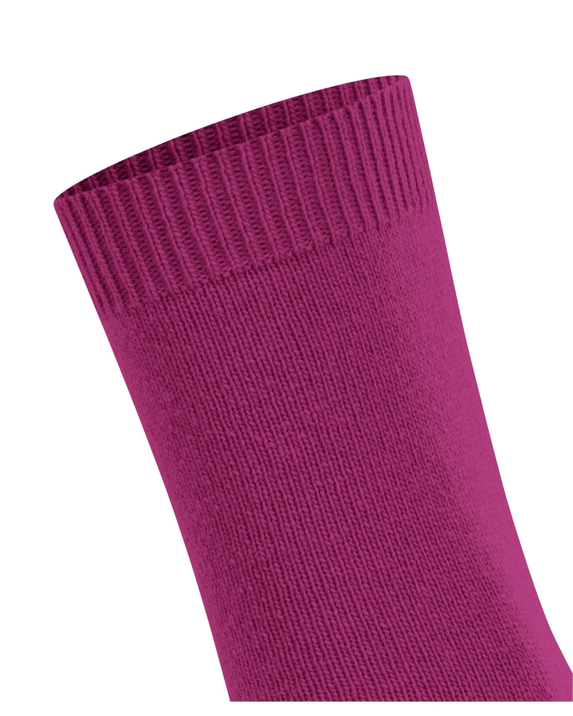 Falke Cosy Wool dames sokken berry