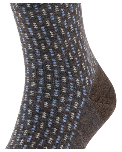 Falke Airport special edition heren sokken brown melange