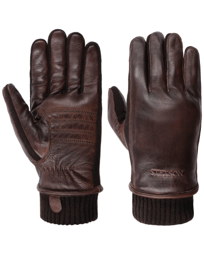 Stetson Gloves sheepskin chocolate