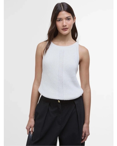 Barbour Dakota knit top be33 neutral