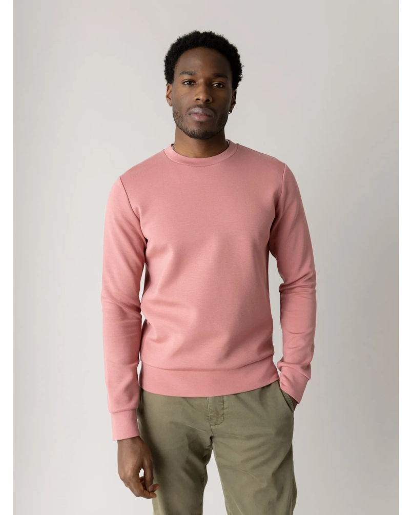 Mos Mosh Gallery Abel Crew Neck Sweat rosedawn