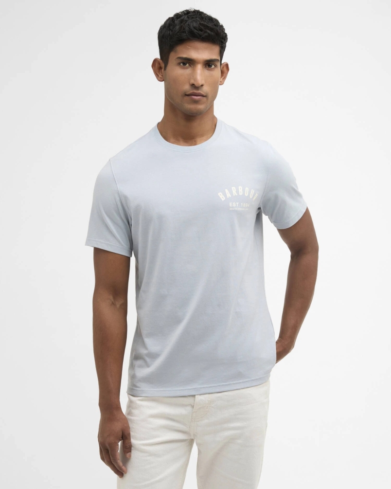 Barbour Preppy T-shirt blue haze