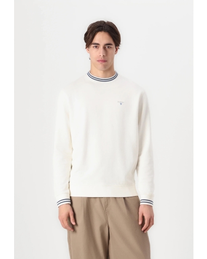 BARBOUR Barbour Rosford crewneck whisper white