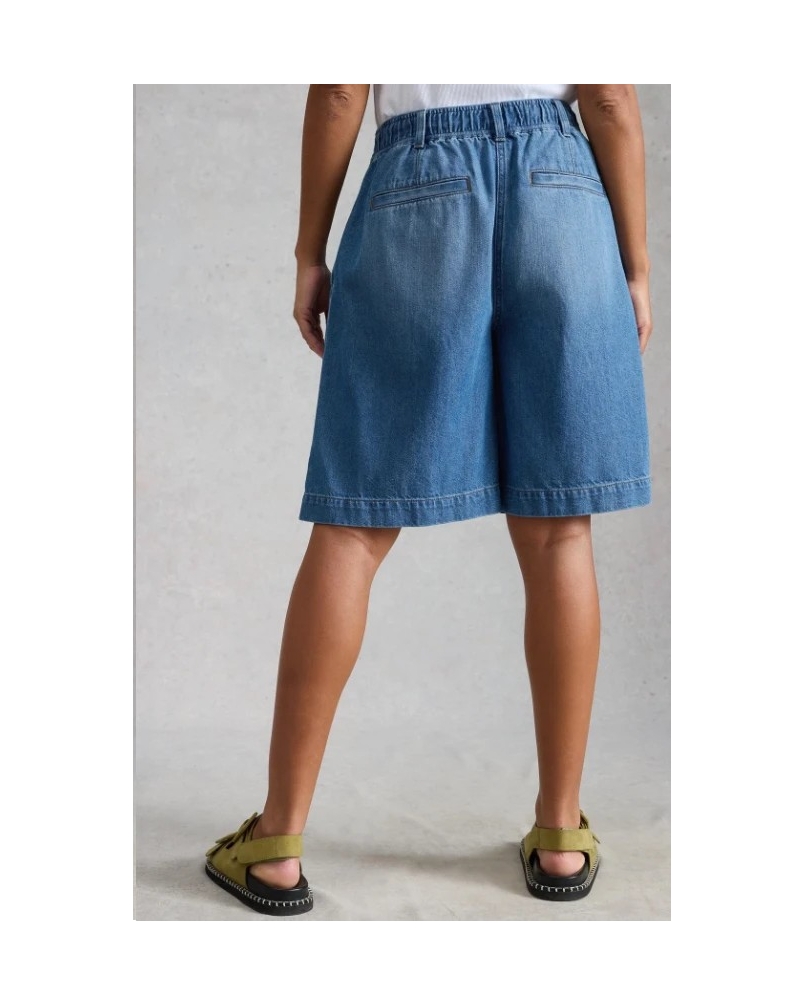 White Stuff Sascha denim short mid denim