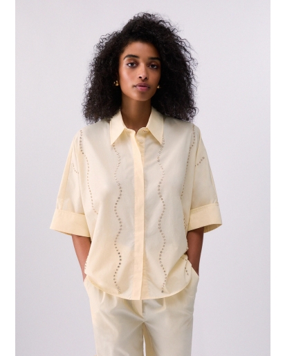 LIU.JO Liu Jo Shirt with rhinestones