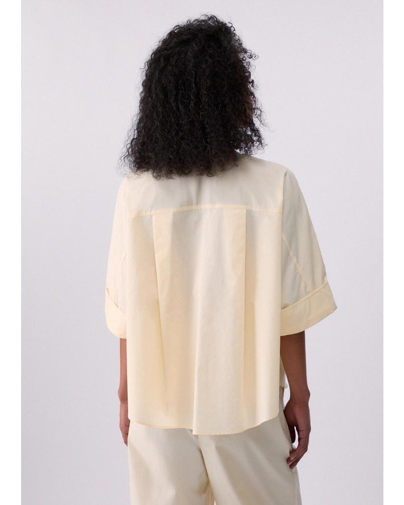 Liu Jo Shirt with rhinestones sorbet lemon