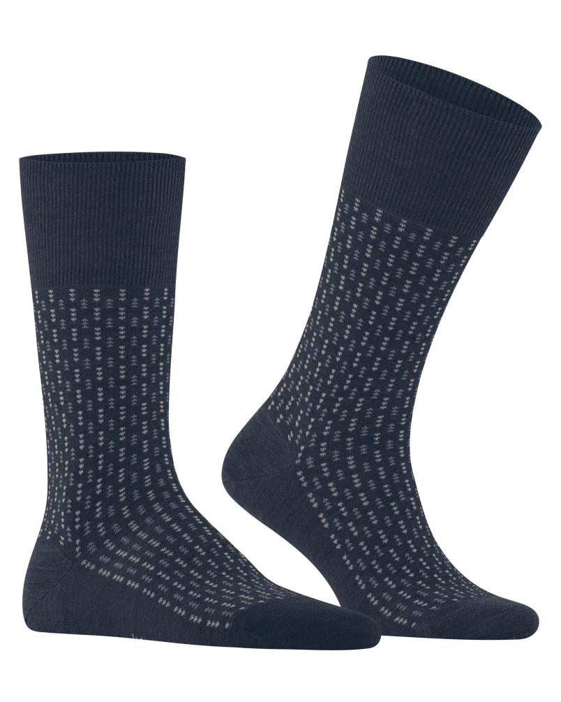 Falke Airport special edition heren sokken space blue