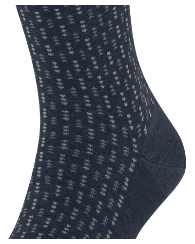 Falke Airport special edition heren sokken space blue