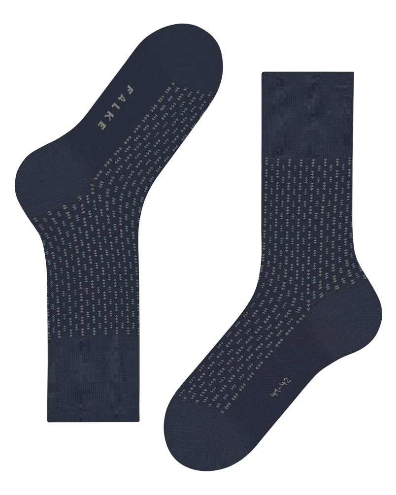 Falke Airport special edition heren sokken space blue