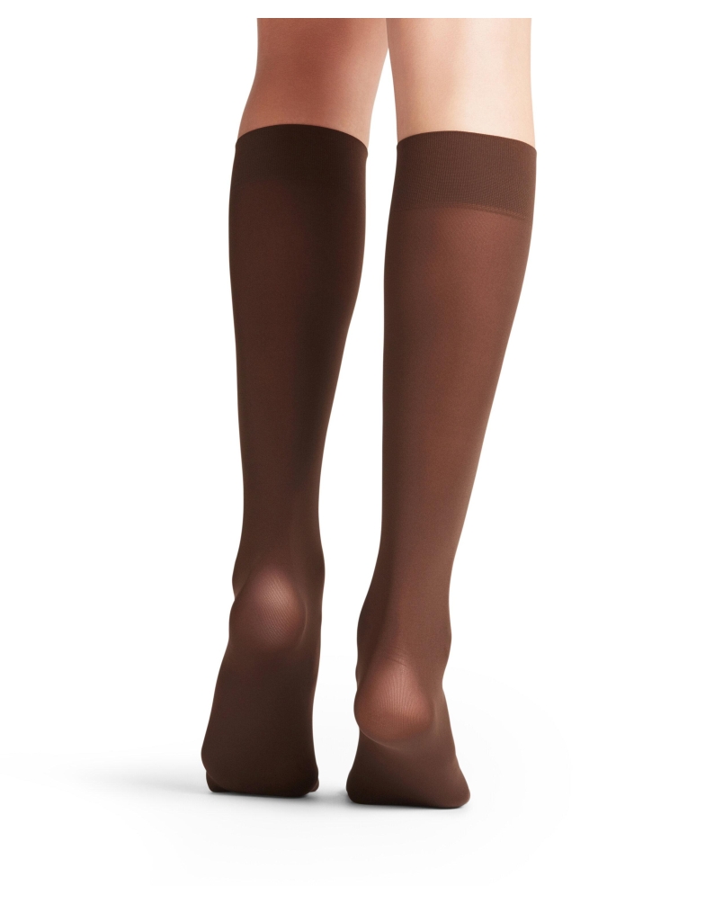 Falke Pure matt 50 den dames kniekousen brenda