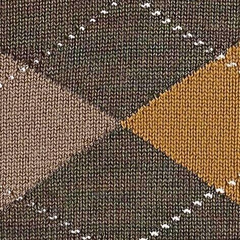 Burlington Melange Marylebone dames sokken amber green