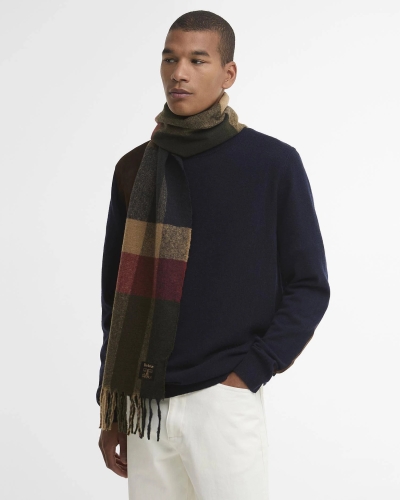 Barbour Westerdale scarf gn91 sage/sandstone