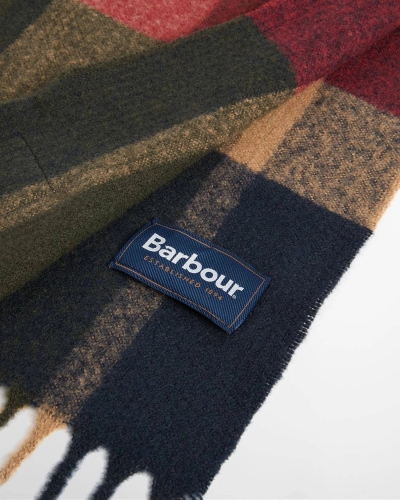 Barbour Westerdale scarf gn91 sage/sandstone