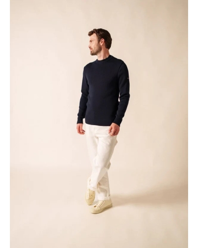 Saint James Rochefort navy vegetal/navy
