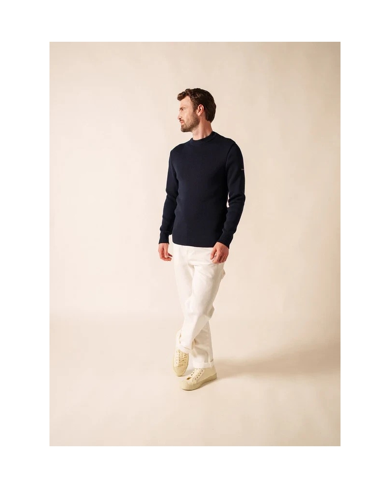 Saint James Rochefort navy vegetal/navy