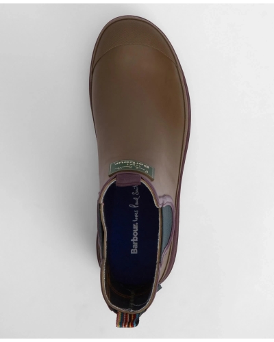 Barbour x Paul Smith Chelsea welly ta51 tan