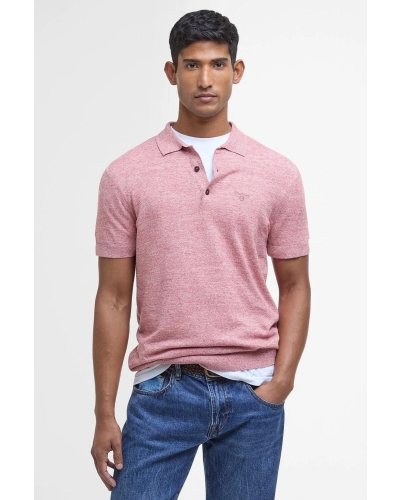 Barbour Buston knit polo gn84 uniform green