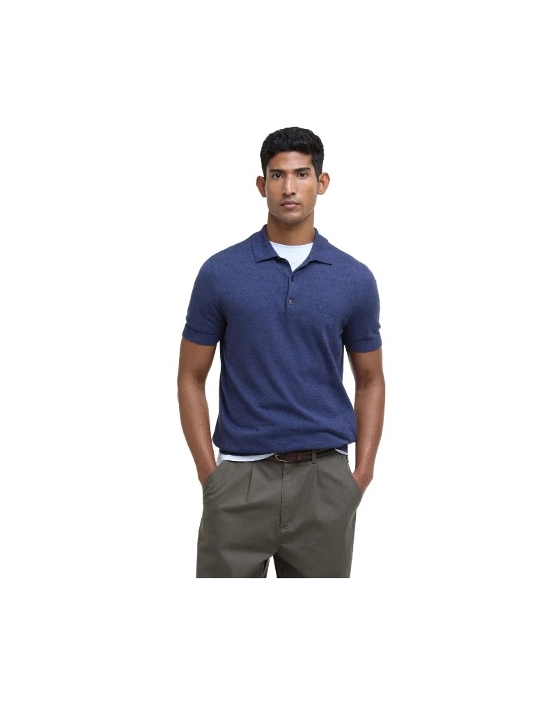 Barbour Buston knit polo gn84 uniform green