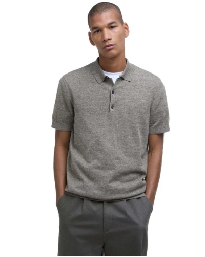 Barbour Buston knit polo gn84 uniform green