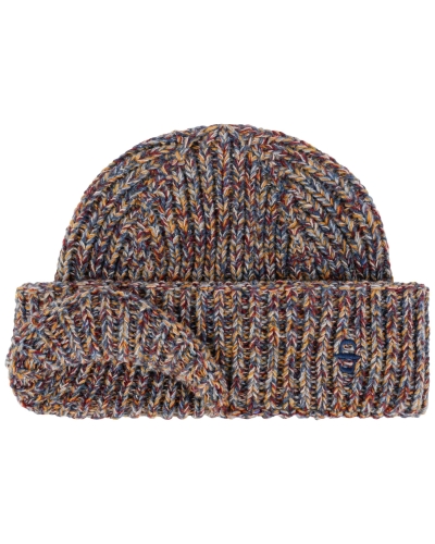 Stetson Beanie sustainable blue-red-yellow-ecru