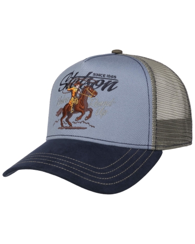 Stetson Trucker cap Rodeo Round Up 22 - navy/blue
