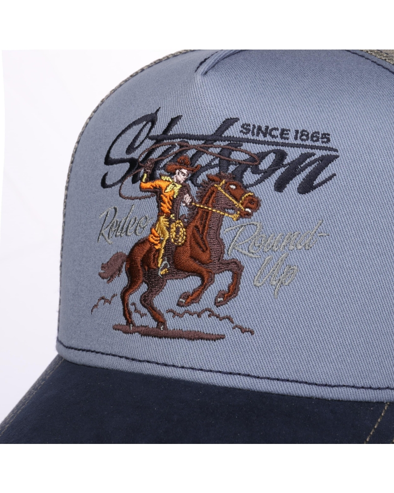 Stetson Trucker cap Rodeo Round Up 22 - navy/blue
