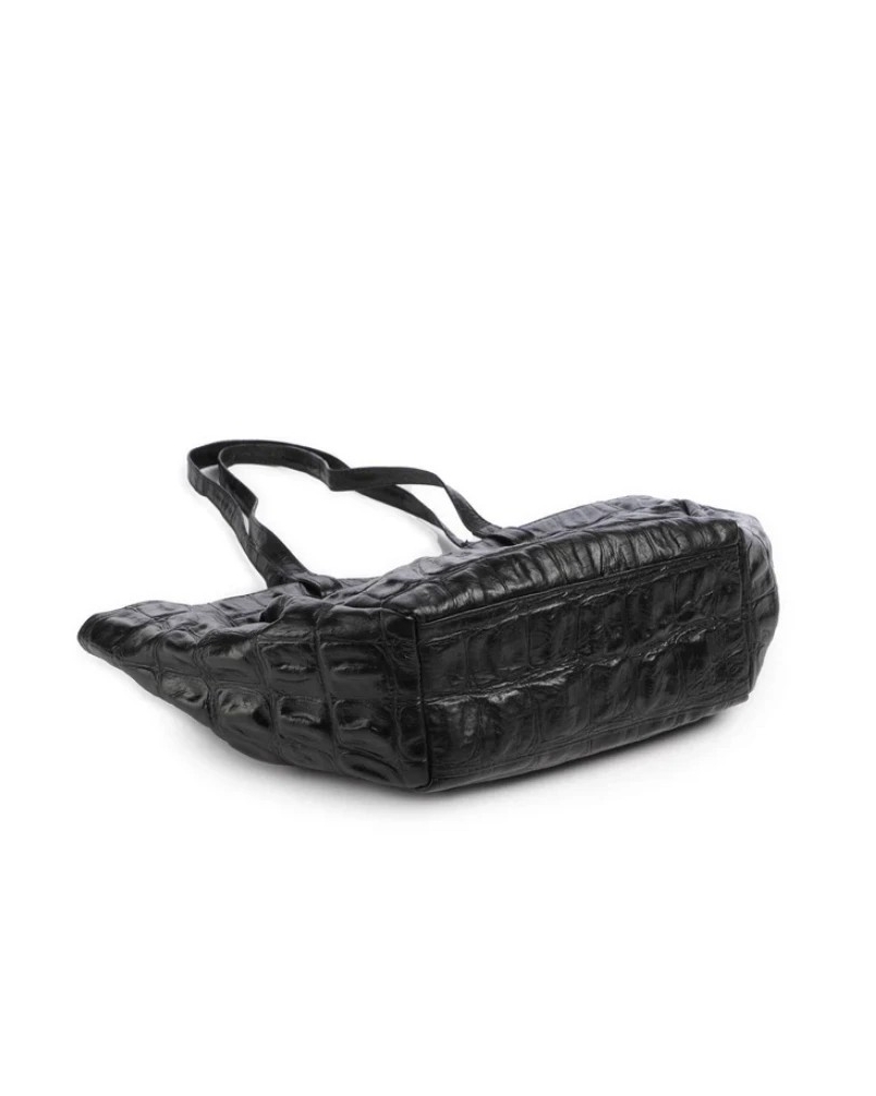 Depeche Shopper croco black 306 croco deluxe