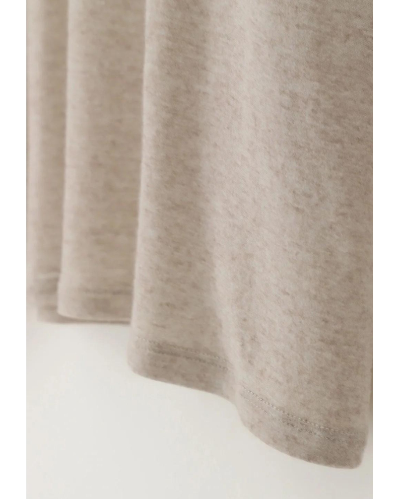 Oroblu Perfect line cashmere turtle neck long sleeve beige