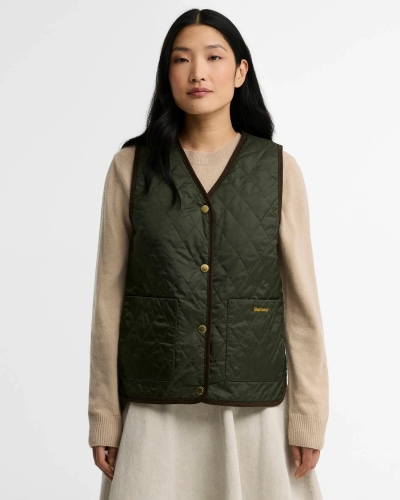 Barbour Tartan reimagined icons reversible tartan liner olive/classic