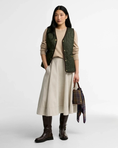 Barbour Tartan reimagined icons reversible tartan liner olive/classic