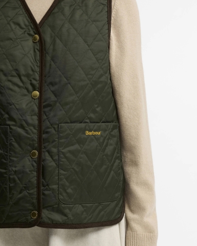 Barbour Tartan reimagined icons reversible tartan liner olive/classic
