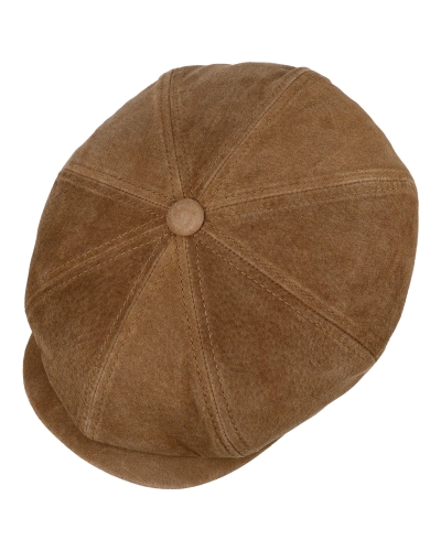 Stetson Hatteras waxed pigskin cognac