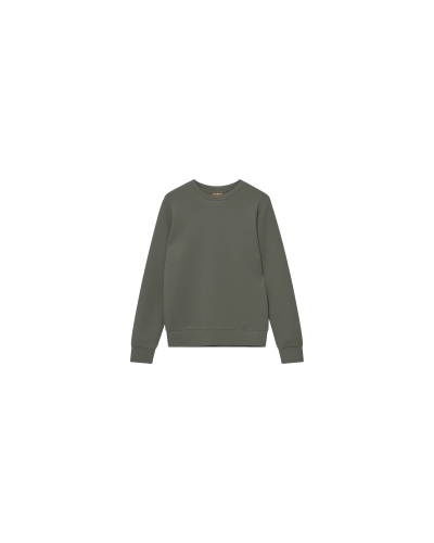 Mos Mosh Gallery Abel Crew Neck Sweat dark army green