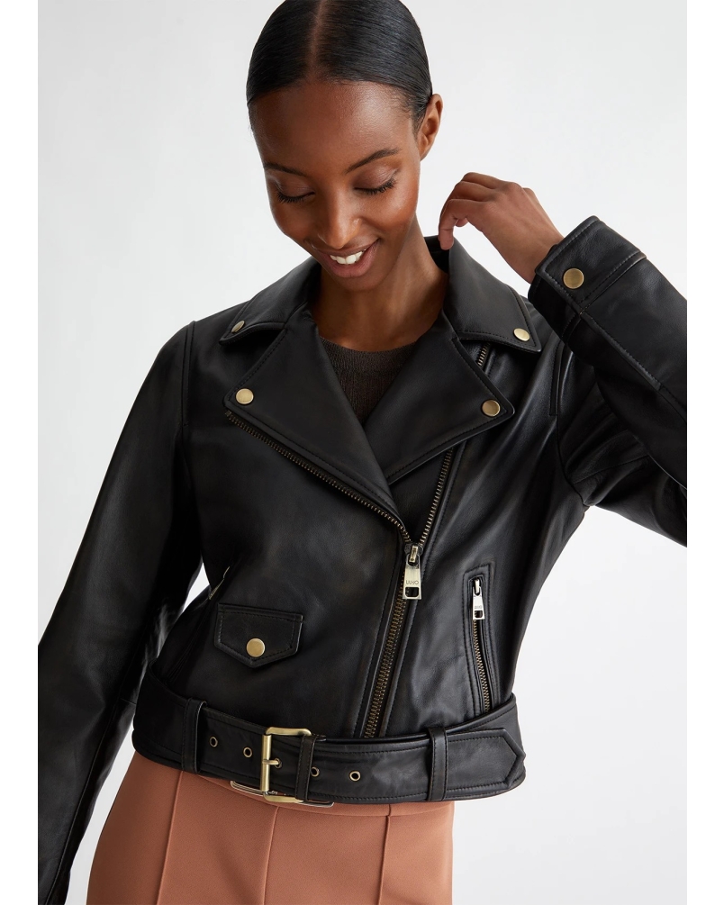 Liu Jo Biker jacket chocolate