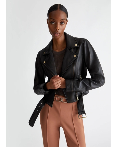 Liu Jo Biker jacket chocolate
