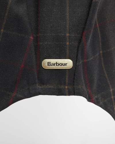 Barbour Arlene waxed headscarf classic tartan