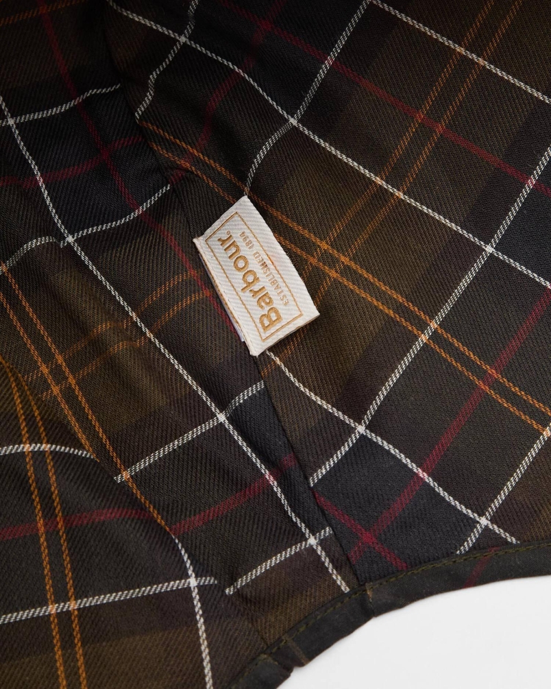 Barbour Arlene waxed headscarf classic tartan