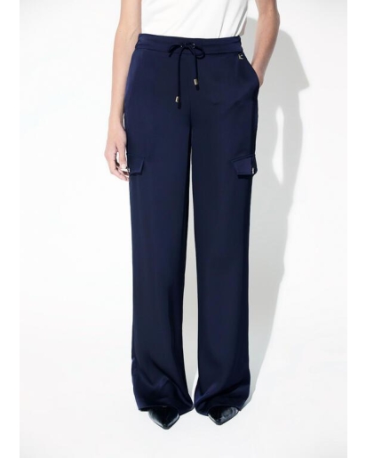 LOLA CASADEMUNT Lola Casademunt Satin cargo pants