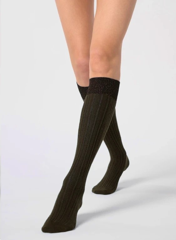 Oroblu Jasmine kniekous brown
