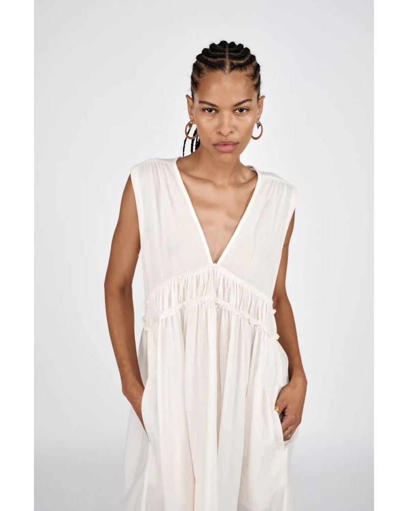 HYBEN SHORT DRESS lychee