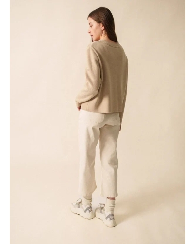 Saint James Aoste cardigan beige beige