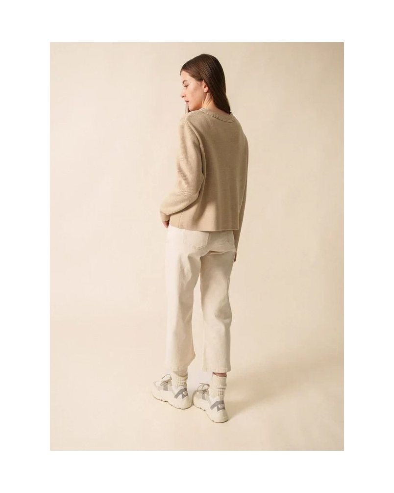 Saint James Aoste cardigan beige beige