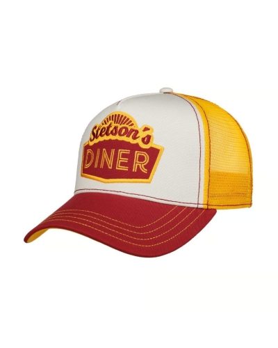 Stetson Trucker cap Stetson's diner 87 - red/white